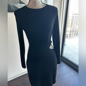 Elizabeth and James Cutout Sweater Dress Size L (8)